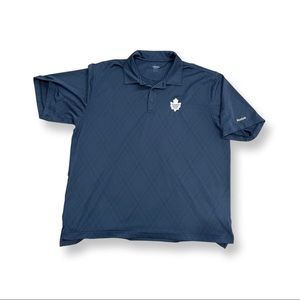 Toronto Maple Leaf Reebok golf shirt